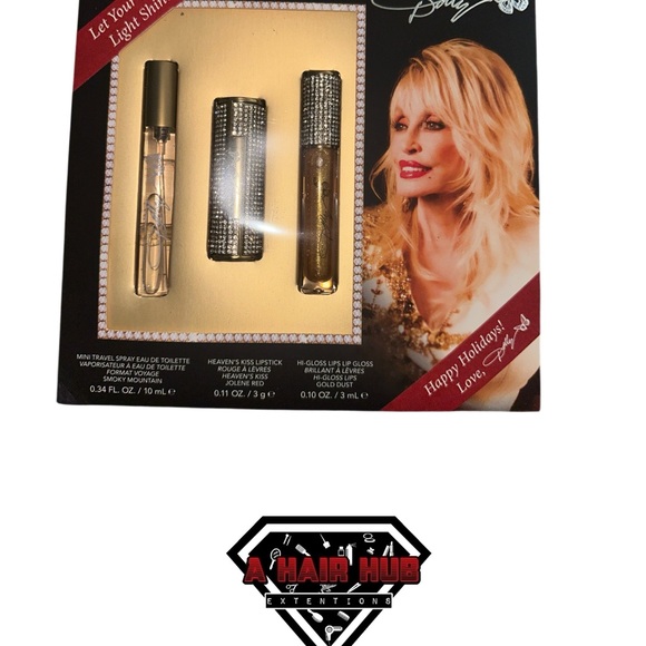 Dollcake Lip Balm & Gloss Set - Red and Gold - Picture 2 of 3